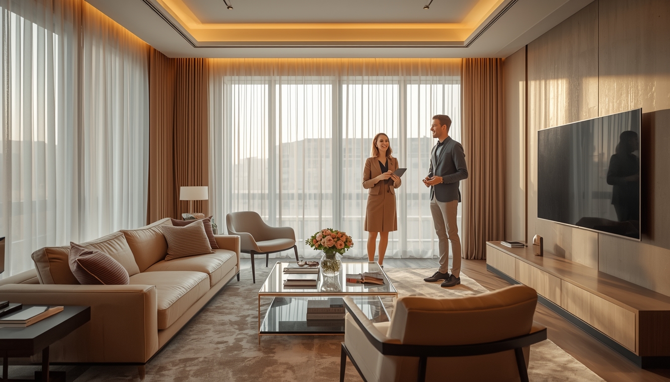 Professional interior styling and decor consultation